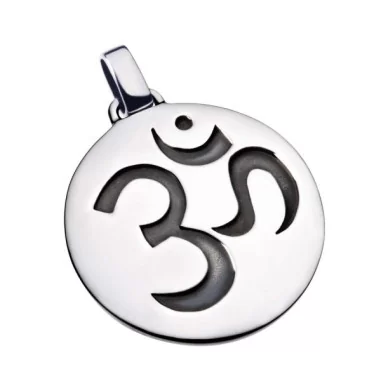 Collection inner Light - Symbolschmuck Anhänger - OM - Silber