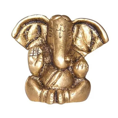 Ganesha 3cm Messing