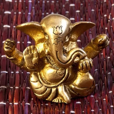 Ganesha 5cm Messing