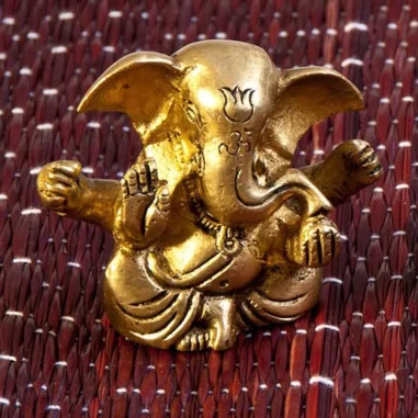 Ganesha 6cm Messing