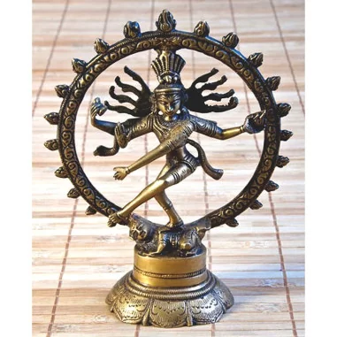 Shiva Nataraj 20cm Messing