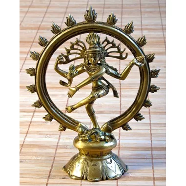 Shiva Nataraj 24cm Messing