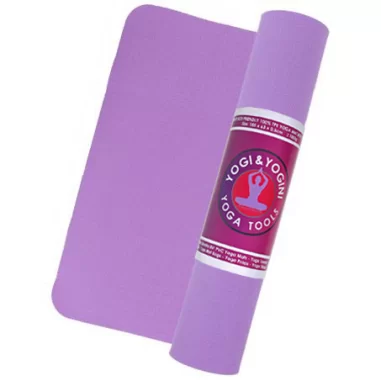 Yogi & Yogini TPE Yogamatte violett