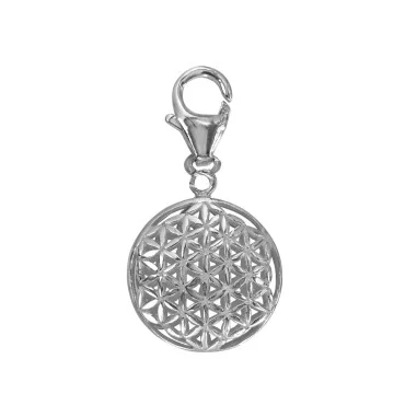 Charms Blume des Lebens Silber