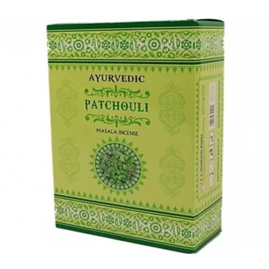 Patchouli Ayurvedische Räucherstäbchen premium