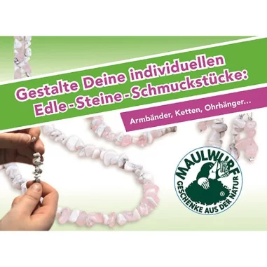 Schmuck-Kreativset Relax Kids® - Magnesit & Rosenquarz