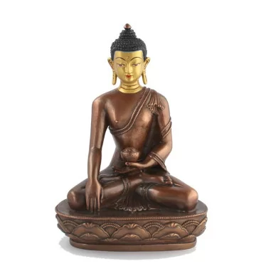 Shakyamuni Buddha Figur in antikem Stil 20cm