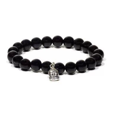 Mala Armband Holz Buddha