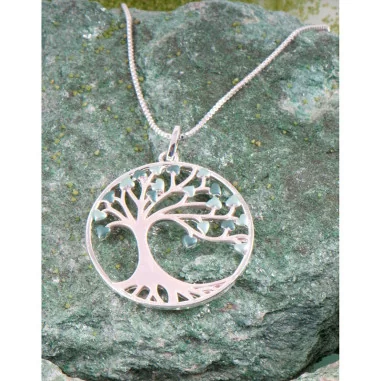 Yggdrasil Anhänger Kette