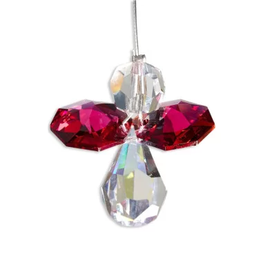 Kristall Schutzengel Alexis bordeaux 30mm Swarovski