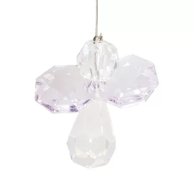 Kristall Schutzengel Alexis hell violet 30mm Swarovski