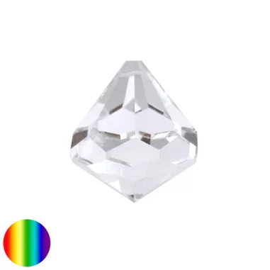 Regenbogen-Kristall - Kegel Diamantschliff 30mm