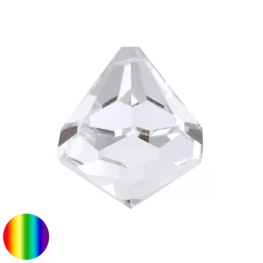 Regenbogen-Kristall - Kegel Diamantschliff 40mm